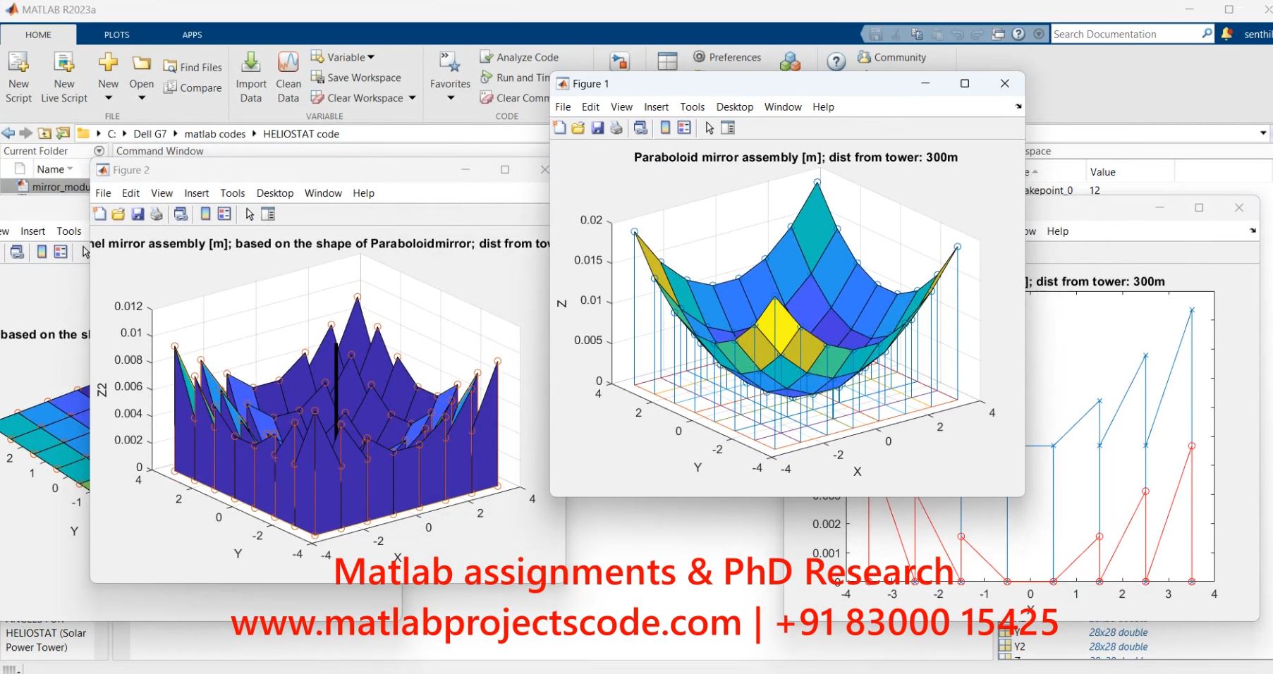 Heliostat Position Design Solar Power Plants Matlab Code-Pv-Electrical project thumbnail image