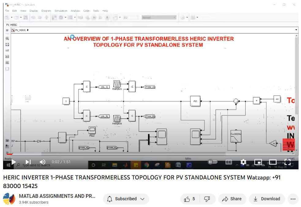 Heric Inverter 1-Phase Transformerless Topology For Pv Standalone System project thumbnail image