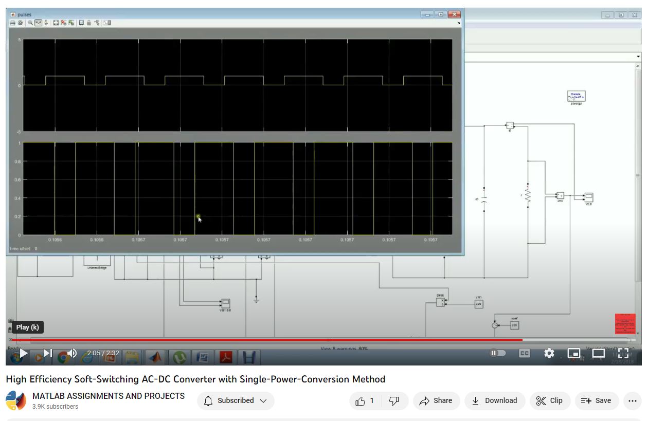 High Efficiency Soft-Switching Ac-Dc Converter With Single-Power-Conversion Method project thumbnail image