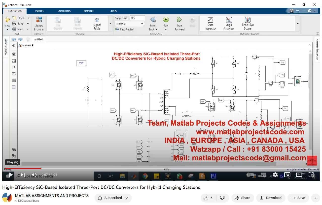 High-Efficiency Sic-Based Isolated Three-Port Dc_Dc Converters For Hybrid Charging Stations project thumbnail image