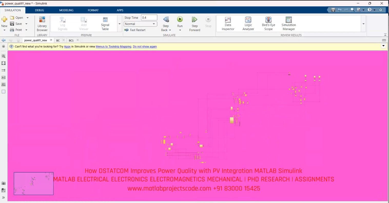 How Dstatcom Improves Power Quality With Pv Integration Matlab Simulink project thumbnail image