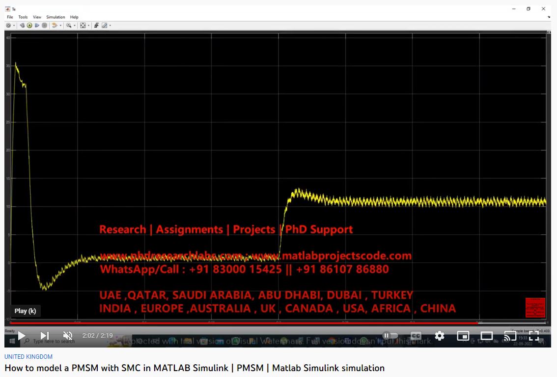 How to Model a PMSM with SMC in MATLAB SIMULINK project thumbnail image