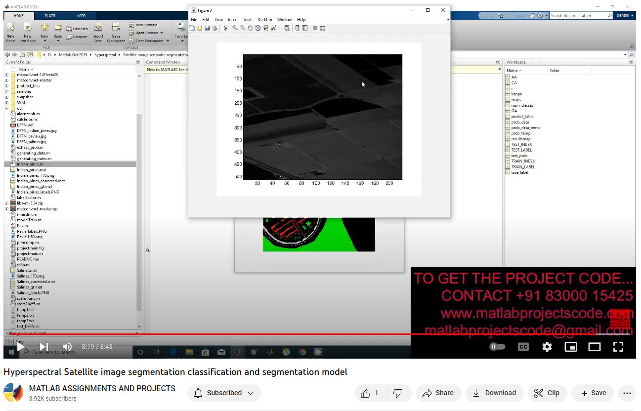 Hyperspectral Satellite Image Segmentation Classification And Segmentation Model project thumbnail image