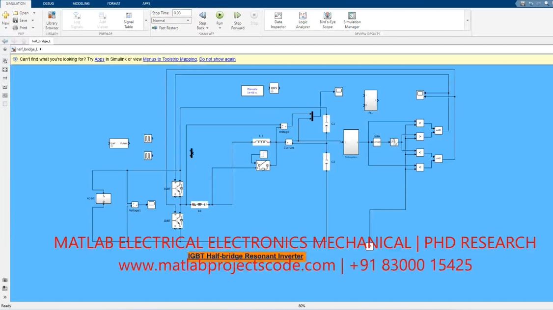Igbt Half-Bridge Resonant Inverter project thumbnail image