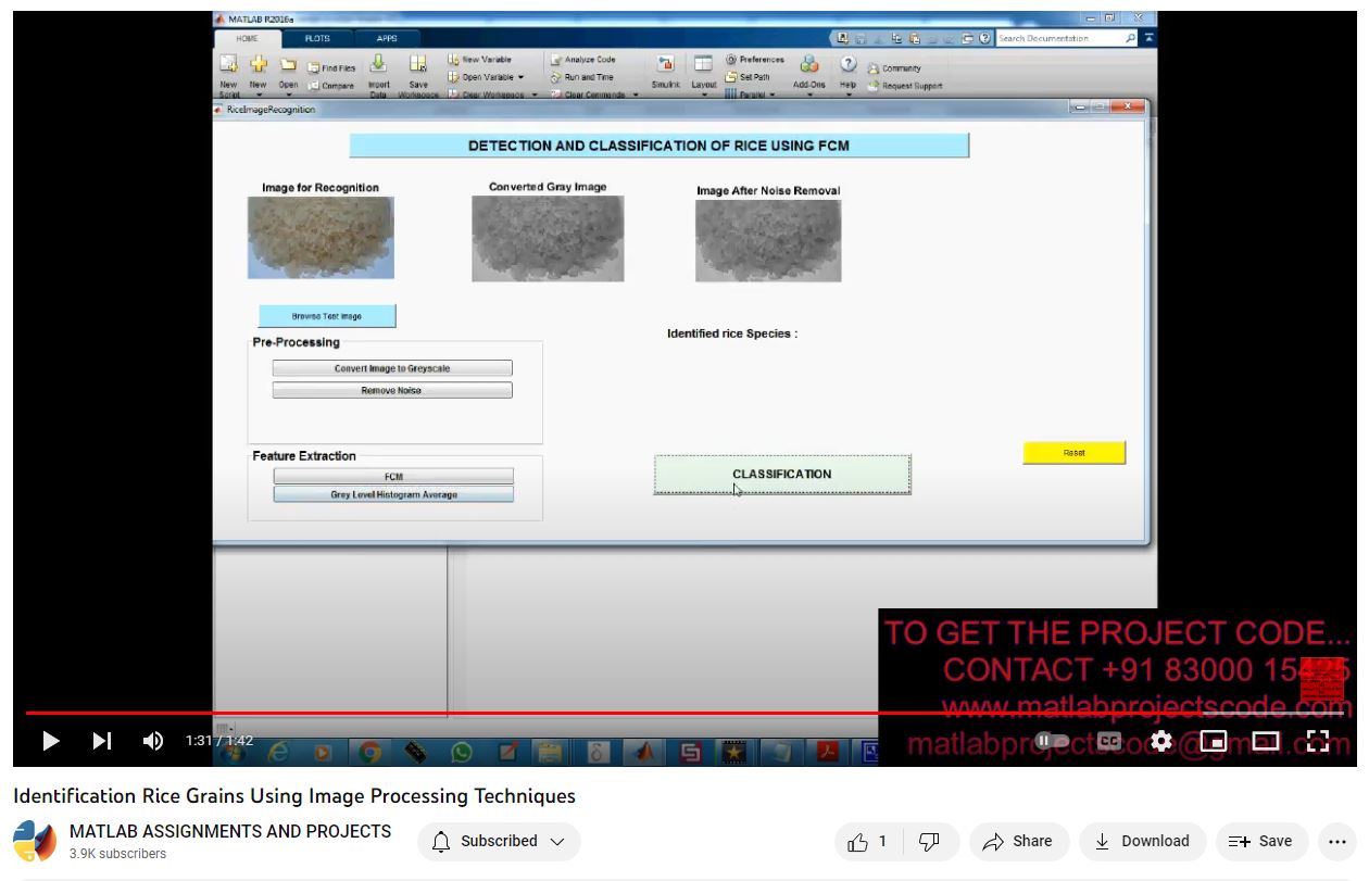 Identification Rice Grains Using Image Processing Techniques project thumbnail image