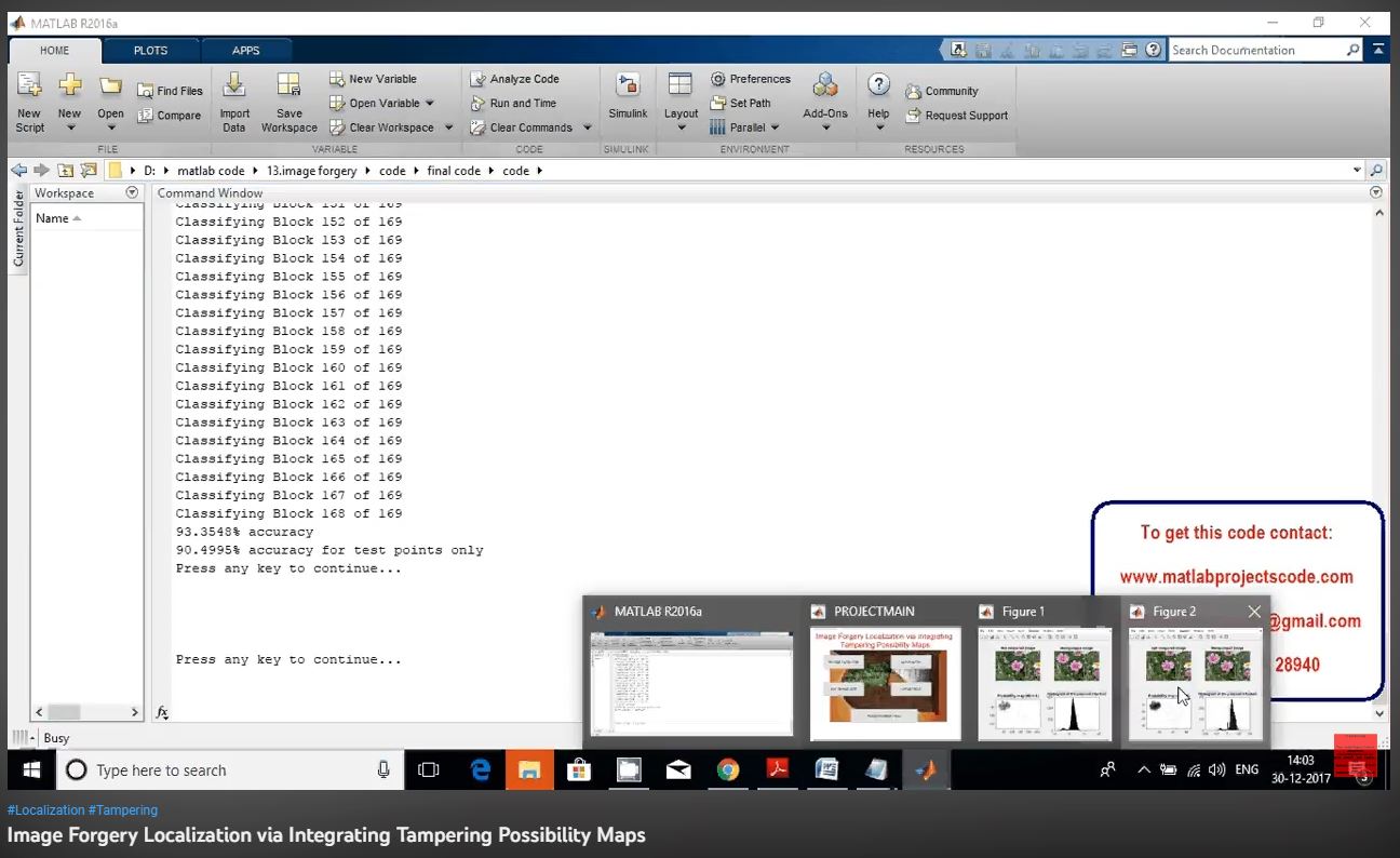 Image Forgery Localization Via Integrating Tampering Possibility Maps project thumbnail image