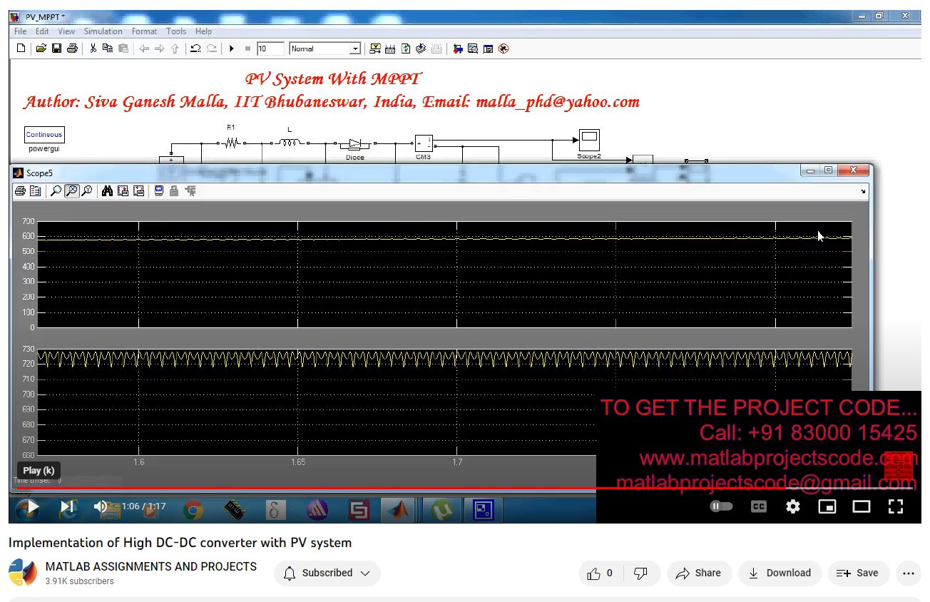 Implementation Of High Dc-Dc Converter With Pv System project thumbnail image