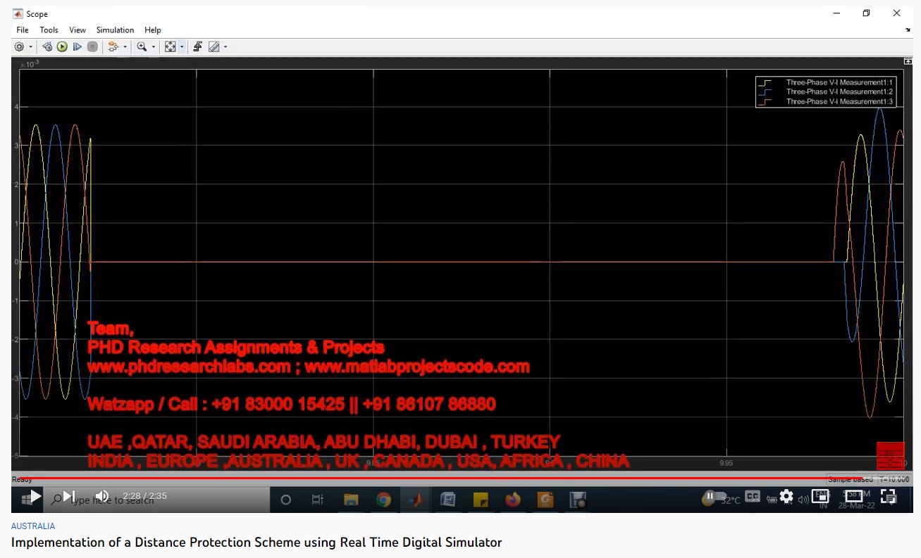Implementation Of A Distance Protection Scheme Using Real Time Digital Simulator project thumbnail image
