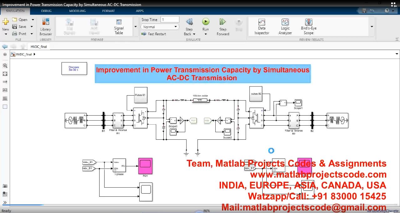 Improvement In Power Transmission Capacity By Simultaneous Ac-Dc Transmission project thumbnail image