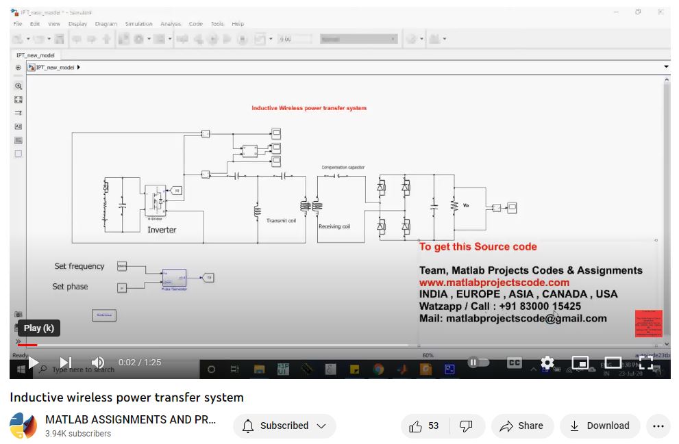 Inductive Wireless Power Transfer System project thumbnail image