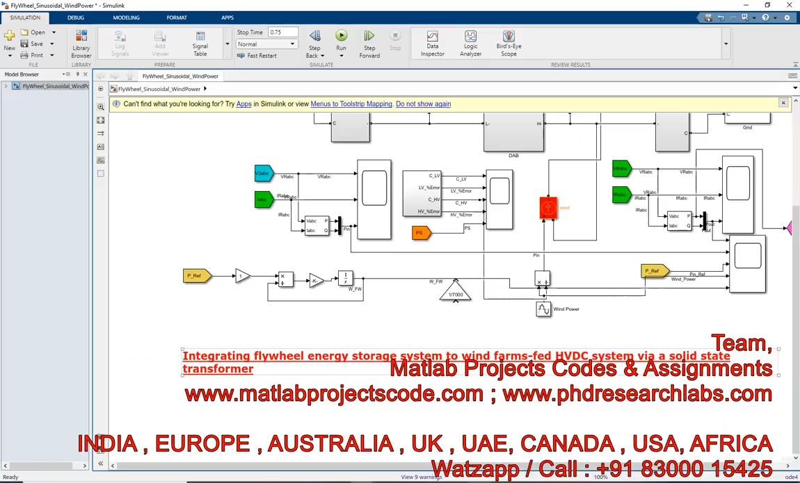 Integrating Flywheel Energy Storage System To Wind Farms-Fed Hvdc System Via A Solid State Transform project thumbnail image