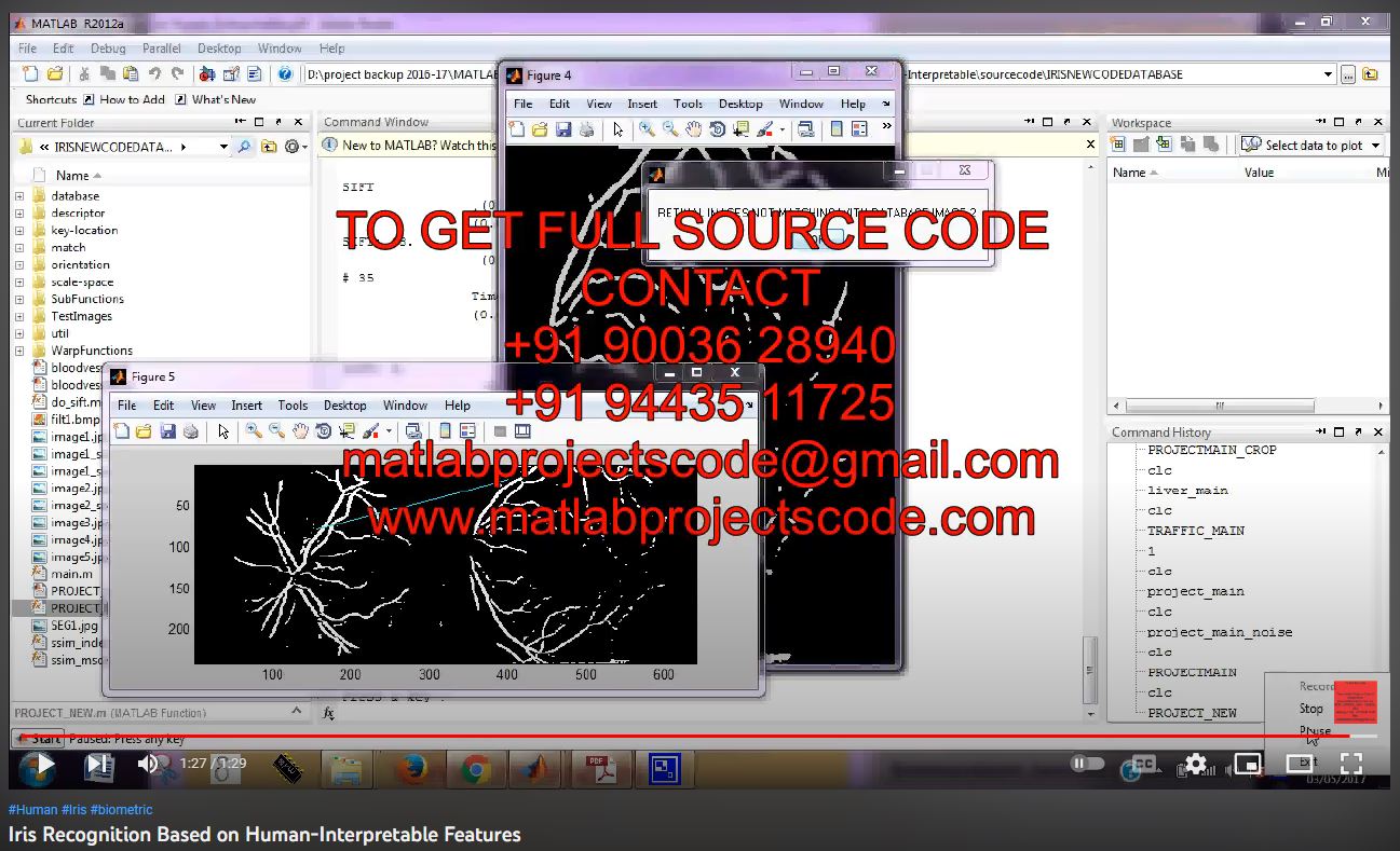 Iris Recognition based on Human-Interpretable Features project thumbnail image