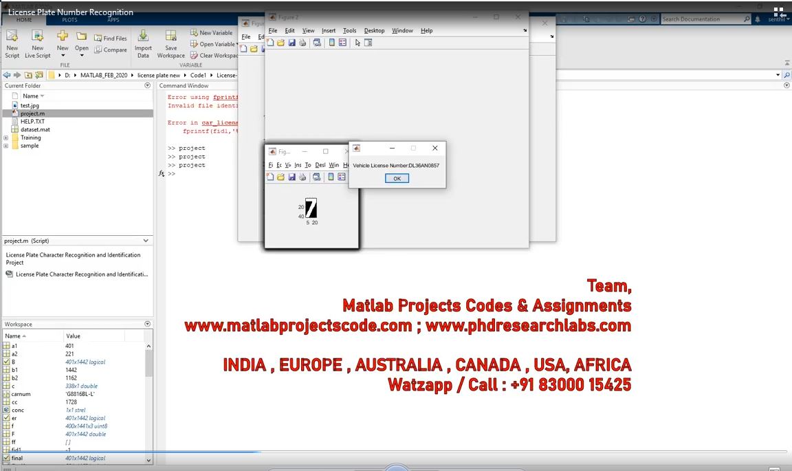 License Plate Number Recognition project thumbnail image