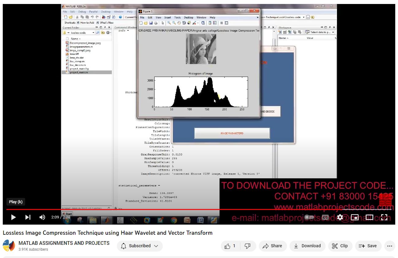 Lossless Image Compression Technique Using Haar Wavelet And Vector Transform project thumbnail image