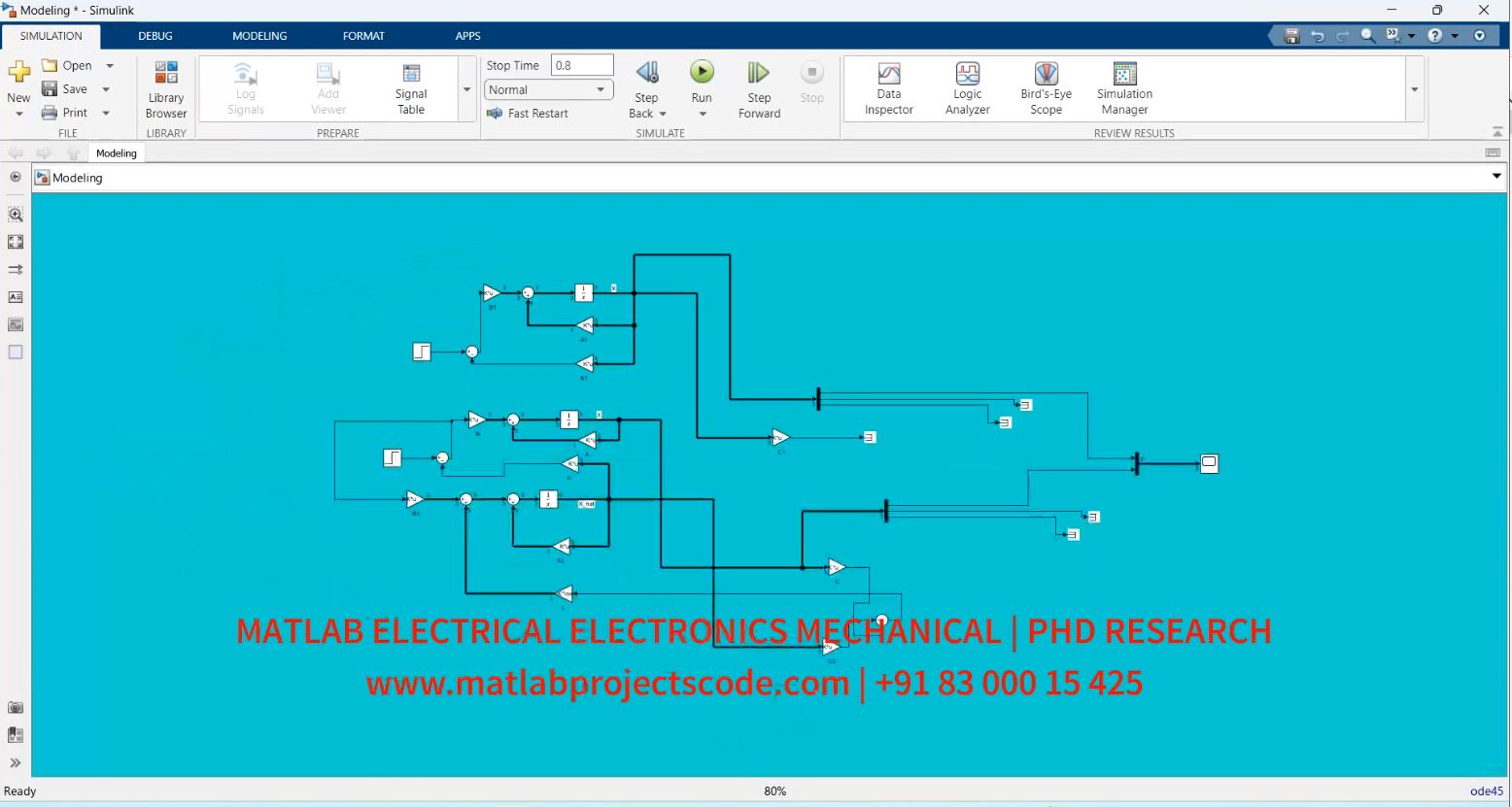 Magnetic Suspension - Active Suspension Matlab Electrical Simulation project thumbnail image