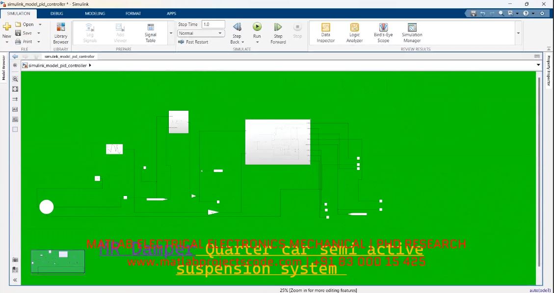Mr Damper Quarter Car Semi Active Suspension System project thumbnail image