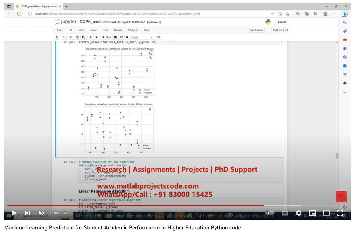 Machine Learning Prediction For Student Academic Performance In Higher Education Python Code project thumbnail image