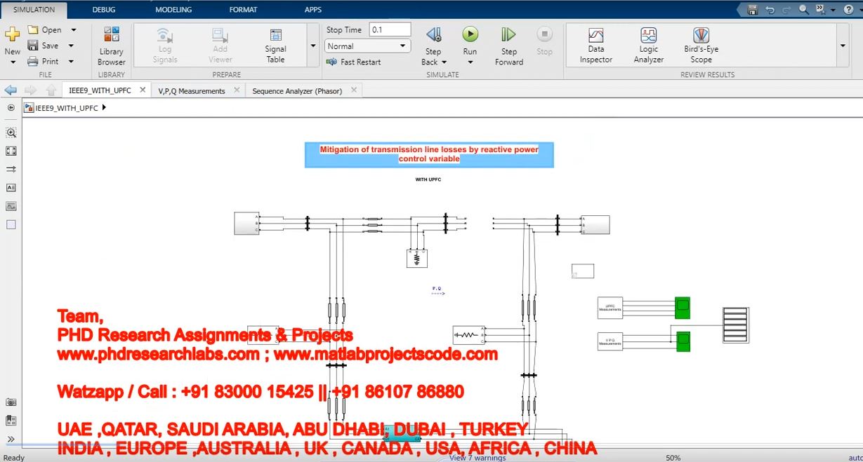 Mitigation Of Transmission Line Losses By Reactive Power Control Variable project thumbnail image