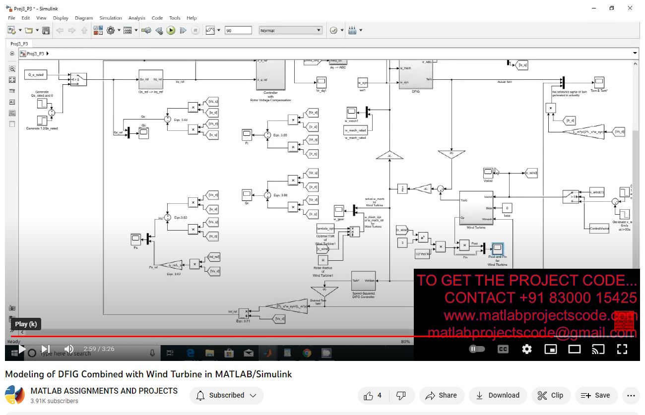 Modeling Of Dfig Combined With Wind Turbine In Matlab_Simulink project thumbnail image