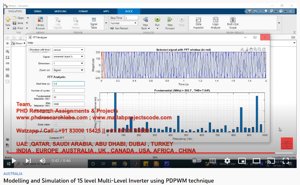 Modelling and Simulation of 15 Level Multi-Level Inverter using PDPWM Technique project thumbnail image