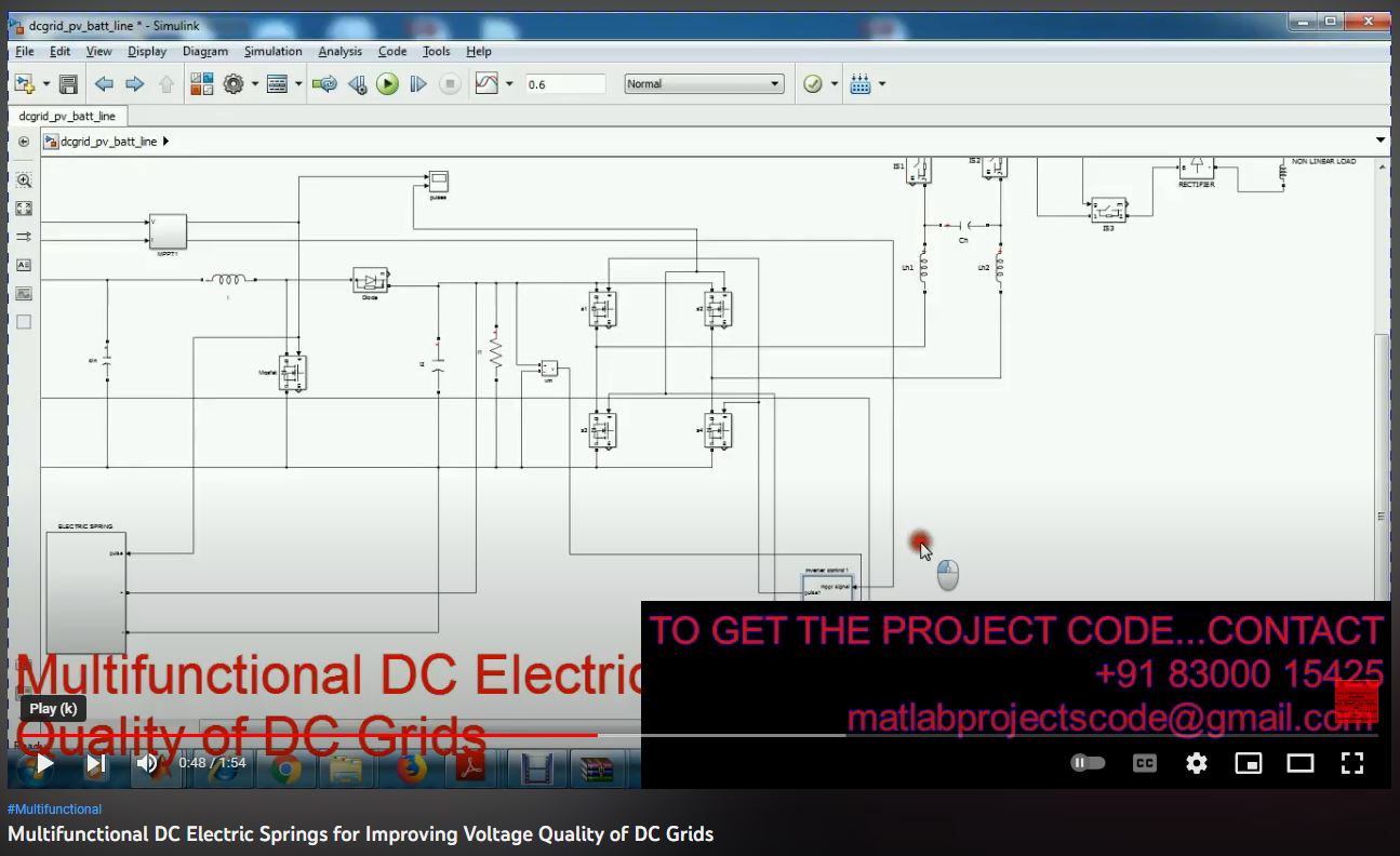 Multifunctional DC Electric Springs for Improving Voltage Quality of DC Grids project thumbnail image