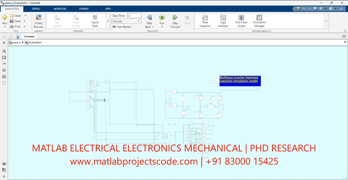 Multilevel Inverter Switched Capacitor Simulation Model project thumbnail image
