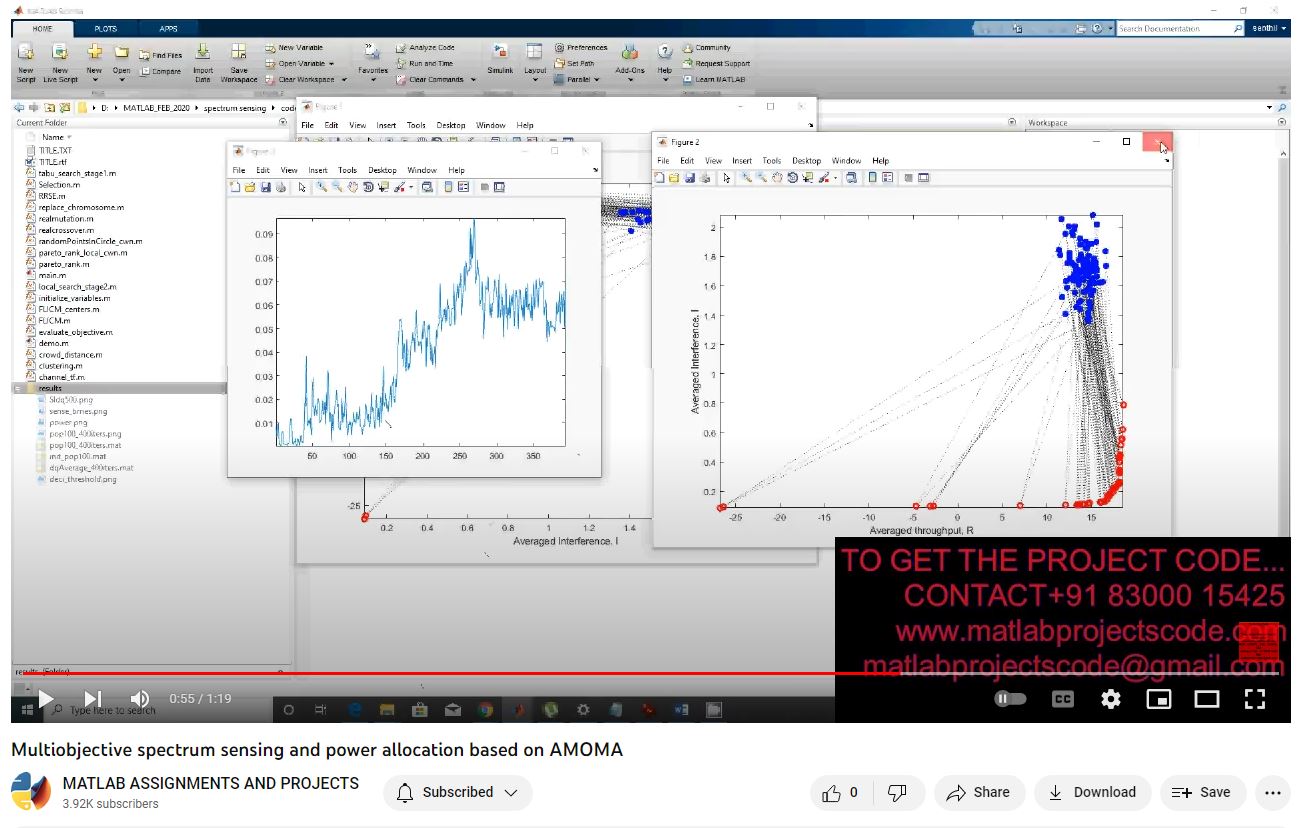Multiobjective Spectrum Sensing And Power Allocation Based On Amoma project simulation thumbnail for Renewable Energy Engineering