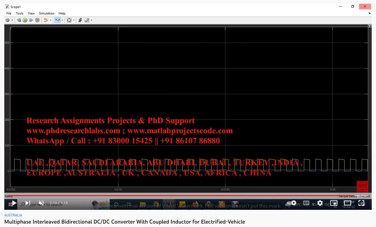 Multiphase Interleaved Bidirectional DC-DC Converter with Coupled Inductor for Electrified Vehicle Applications project thumbnail image