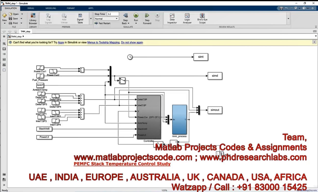Pemfc Stack Temperature Control Study-Closed Loop Simulation __ Matlab __ Simulink __ Tmm project thumbnail image