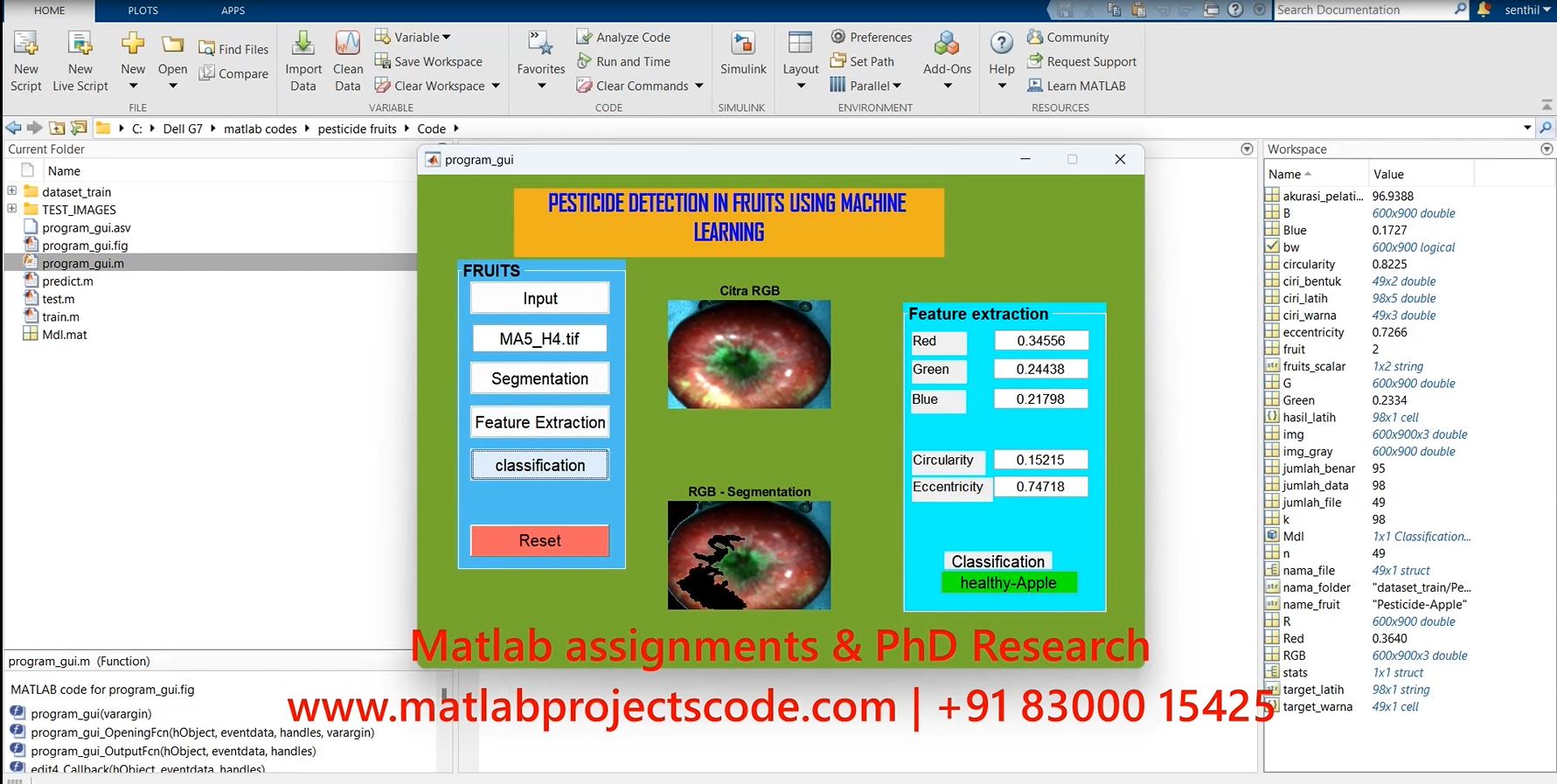 Pesticide Detection In Fruits Using Machine Learning-Image Processing project thumbnail image