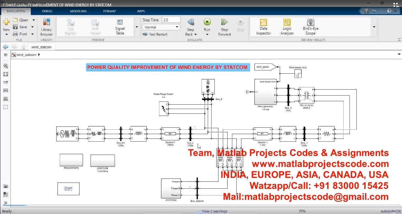 Power Quality Improvement Of Wind Energy By Statcom project thumbnail image