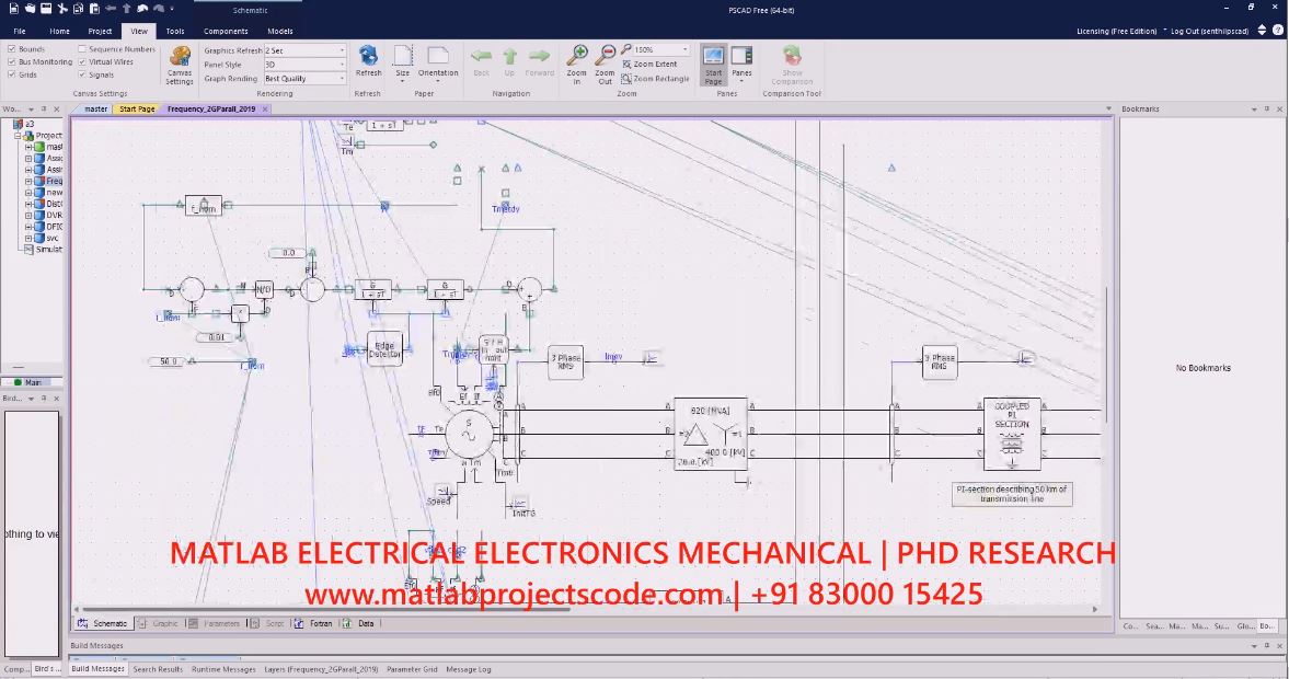 Pscad Simulation Of Frequency Control Of Parallel Generators project thumbnail image