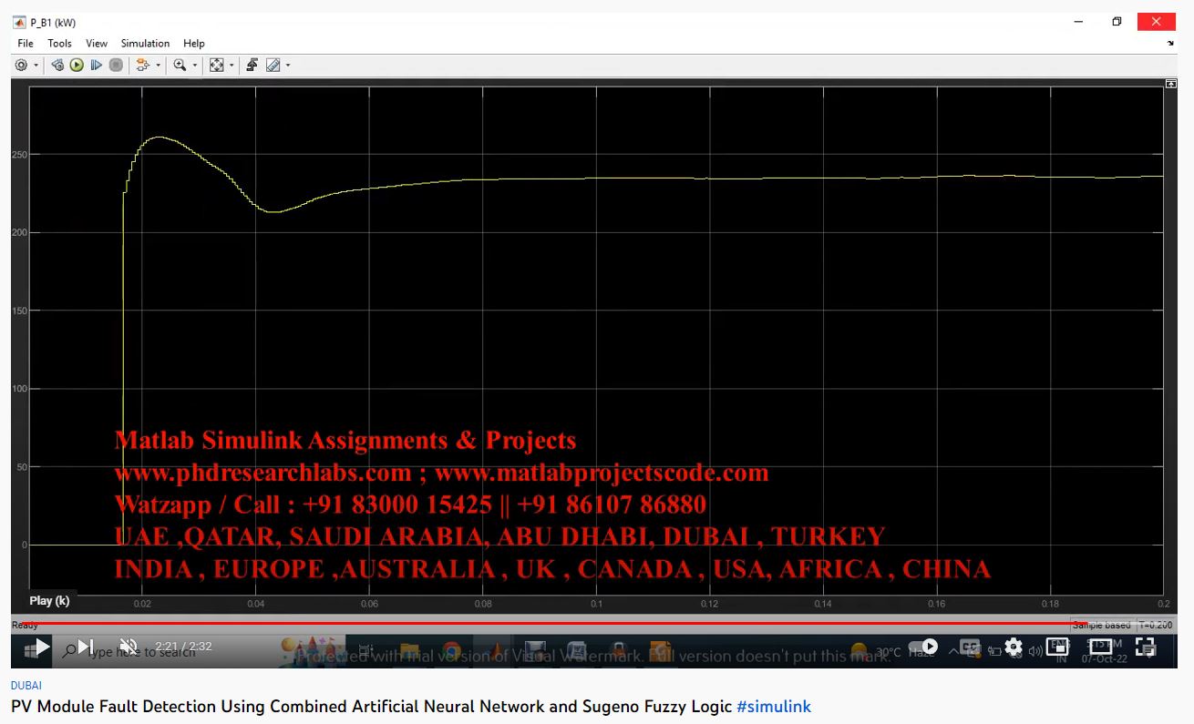 PV Module Fault Detection using Combined Artificial Neural Network and Sugeno Fuzzy Logic project thumbnail image