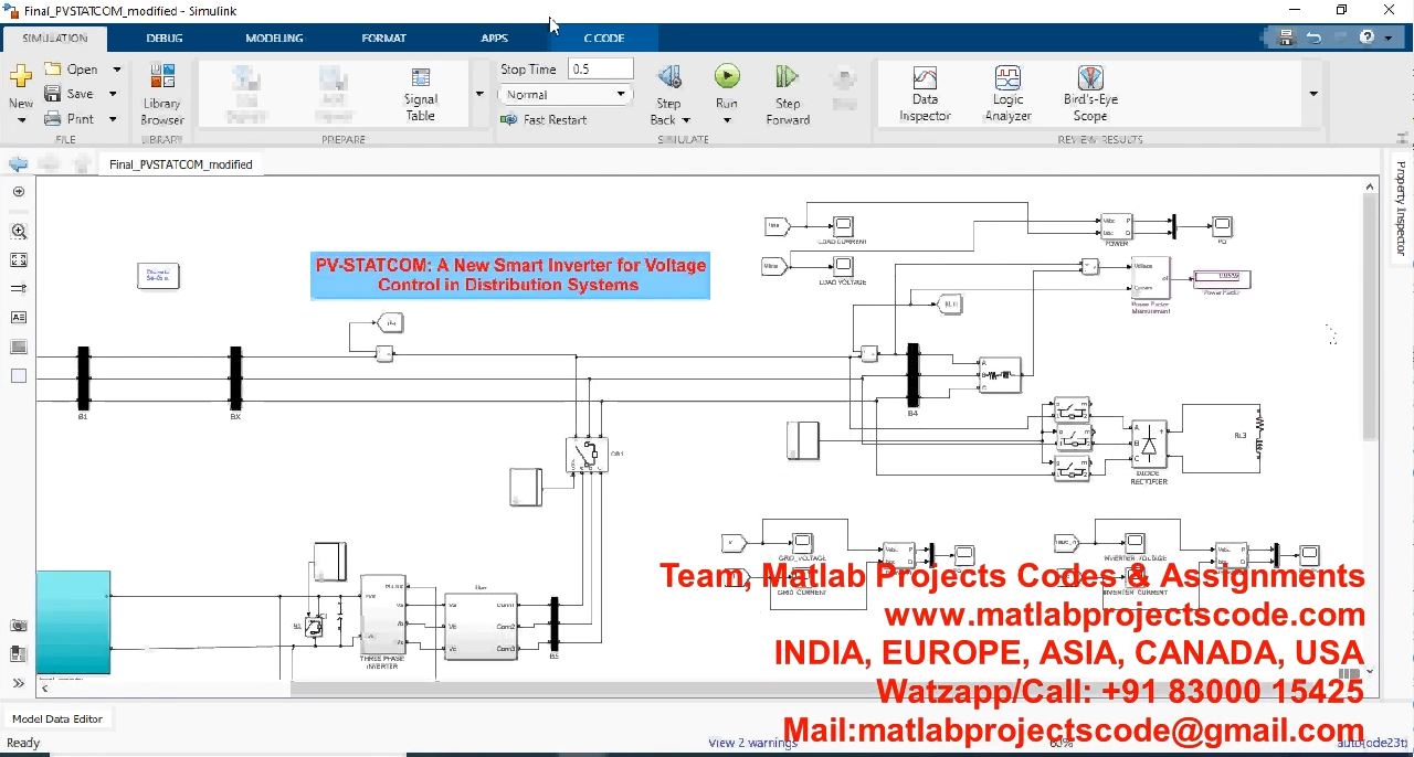 Pv-Statcom_A New Smart Inverter For Voltage Control In Distribution Systems project thumbnail image