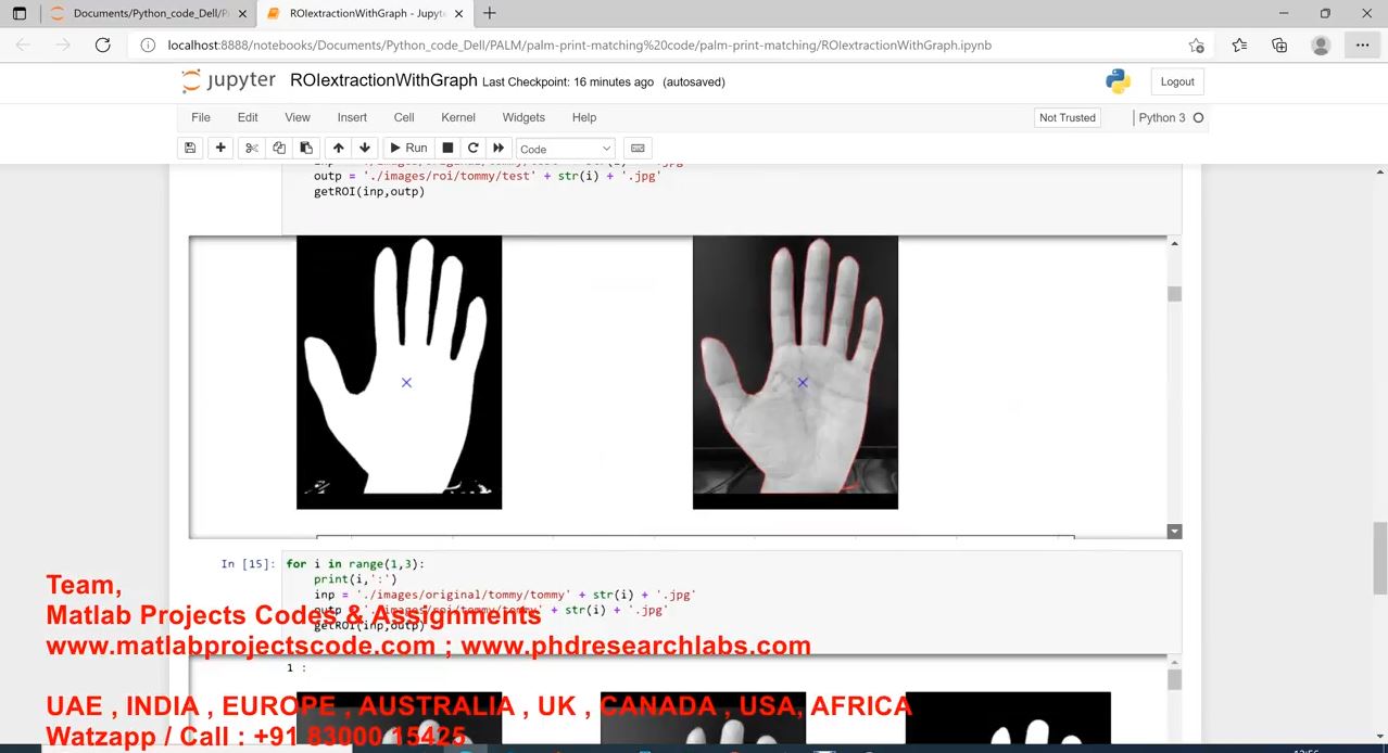 Palmprint Recognition Python Code __ Palm Print Roi Feature Extraction And Matching Python Code project thumbnail image