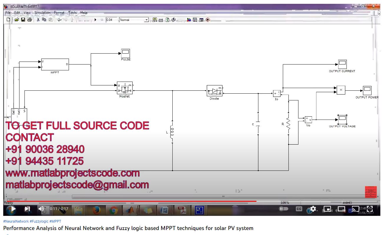 Performance Analysis of Neural Network and Fuzzy Logic based MPPT Techniques for Solar PV System project thumbnail image