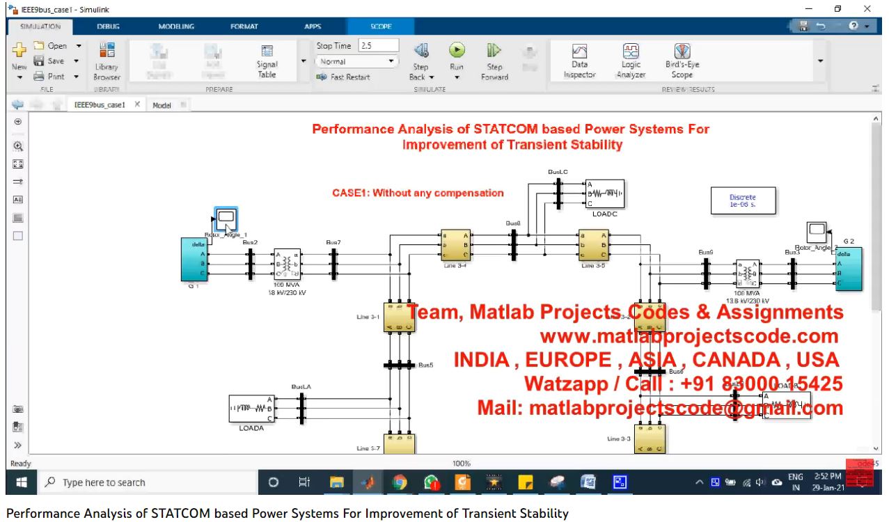 Performance Analysis Of Statcom Based Power Systems For Improvement Of Transient Stability project thumbnail image