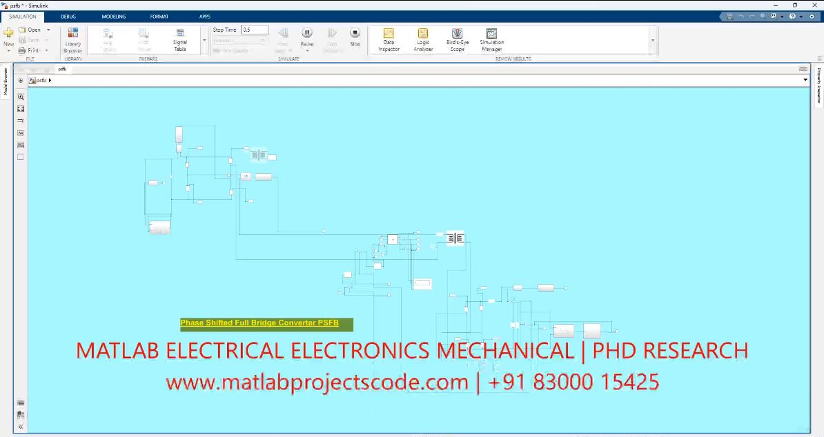 Phase Shifted Full Bridge Converter Psfb project thumbnail image