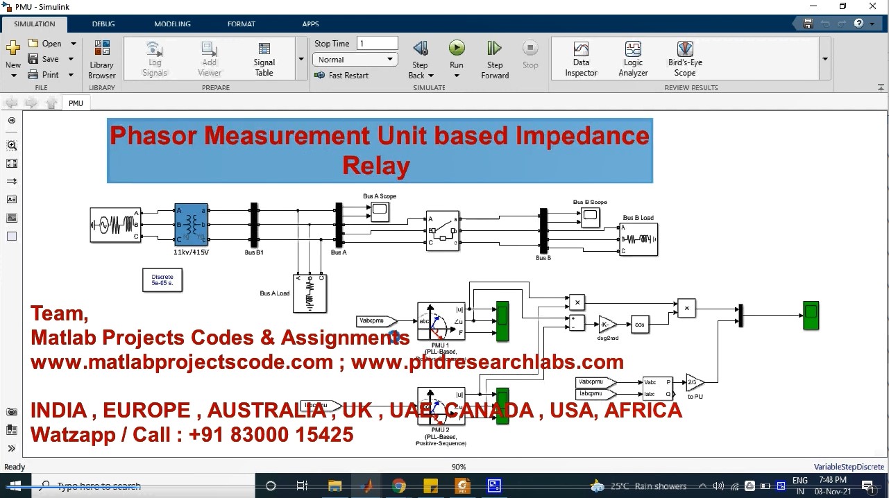Phasor Measurement Unit Based Impedance Relay project thumbnail image