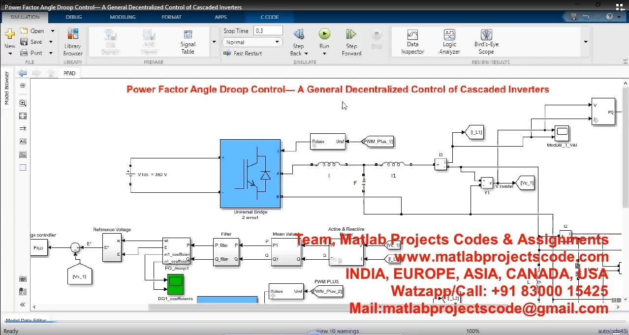 Power Factor Angle Droop Control A General Decentralized Control Of Cascaded Inverters project thumbnail image