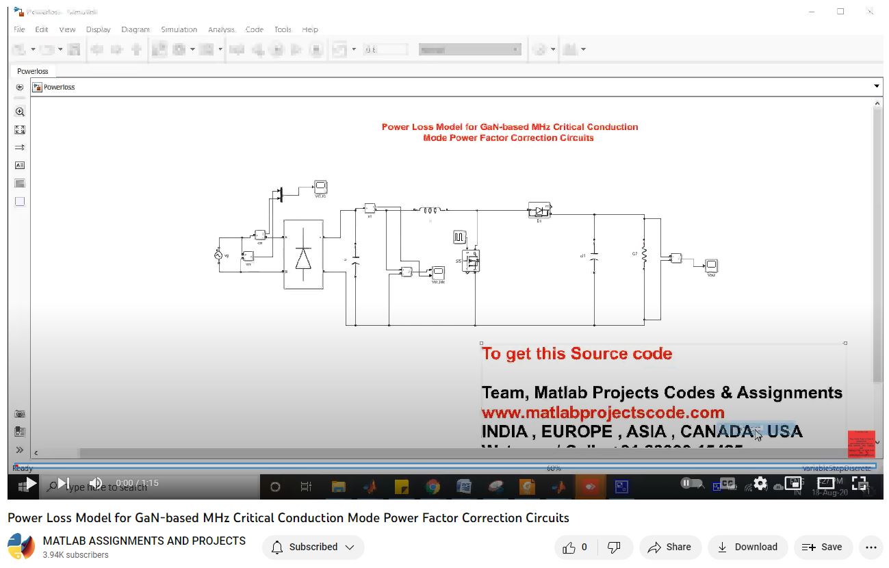 Power Loss Model For Gan-Based Mhz Critical Conduction Mode Power Factor Correction Circuits project thumbnail image