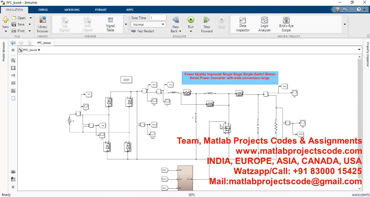 Power Quality Improved Single-Stage Single-Switch Boost-Boost Power Converter With Wide Conversion project thumbnail image