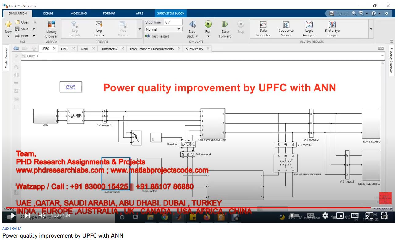 Power Quality Improvement by using UPFC project thumbnail image
