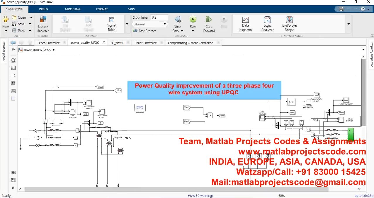 Power Quality Improvement Of A Three Phase Four Wire System Using Upqc project thumbnail image