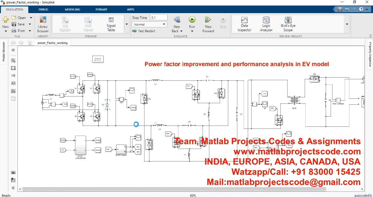 Power Factor Improvement And Performance Analysis In Ev Model project thumbnail image
