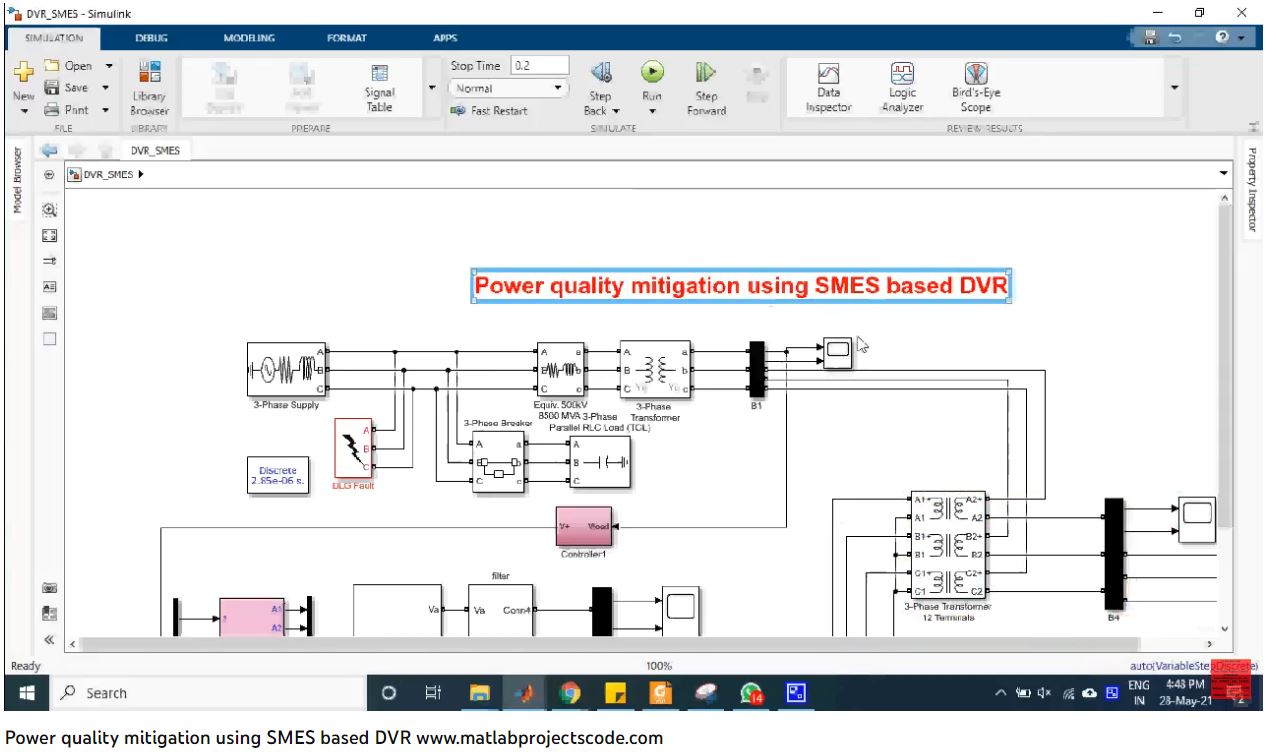 Power Quality Mitigation Using Smes Based Dvr project thumbnail image