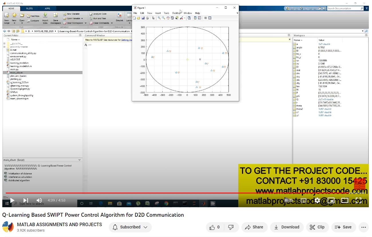 Q-Learning Based Swipt Power Control Algorithm For D2D Communication project thumbnail image