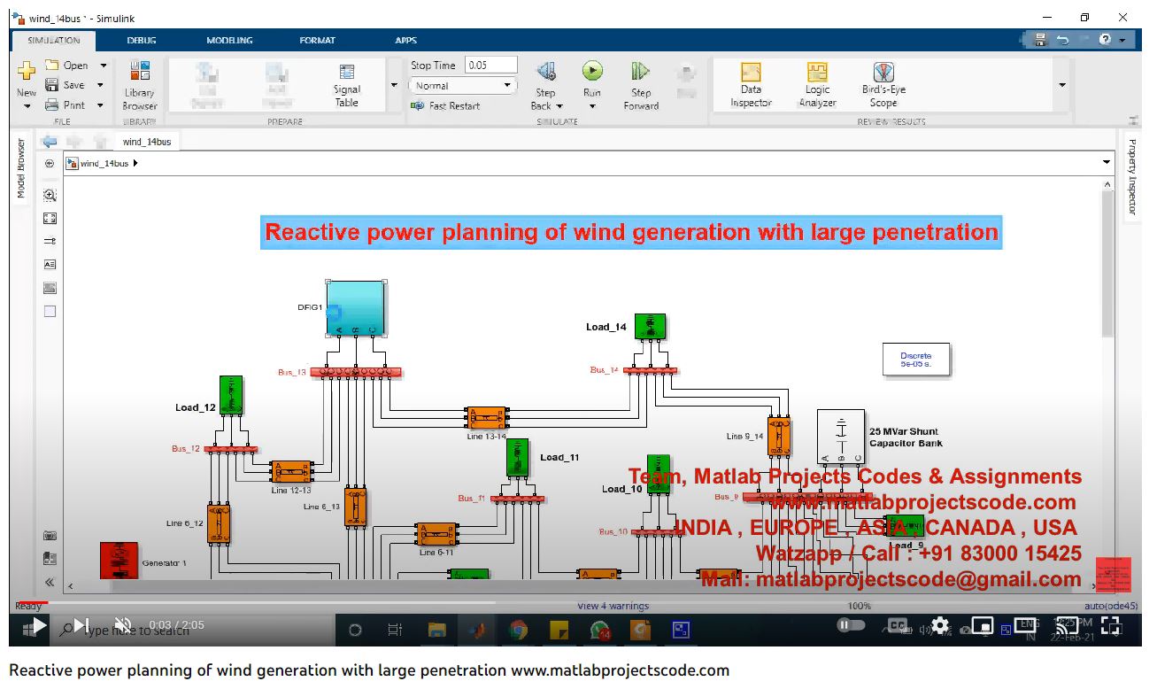 Reactive Power Planning Of Wind Generation With Large Penetration project thumbnail image