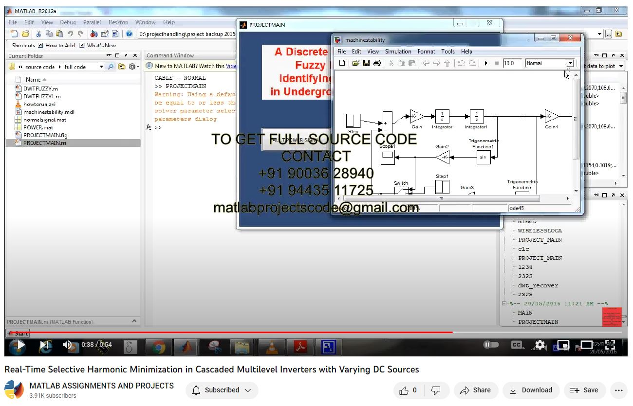 Real-Time Selective Harmonic Minimization In Cascaded Multilevel Inverters With Varying Dc Sources project thumbnail image