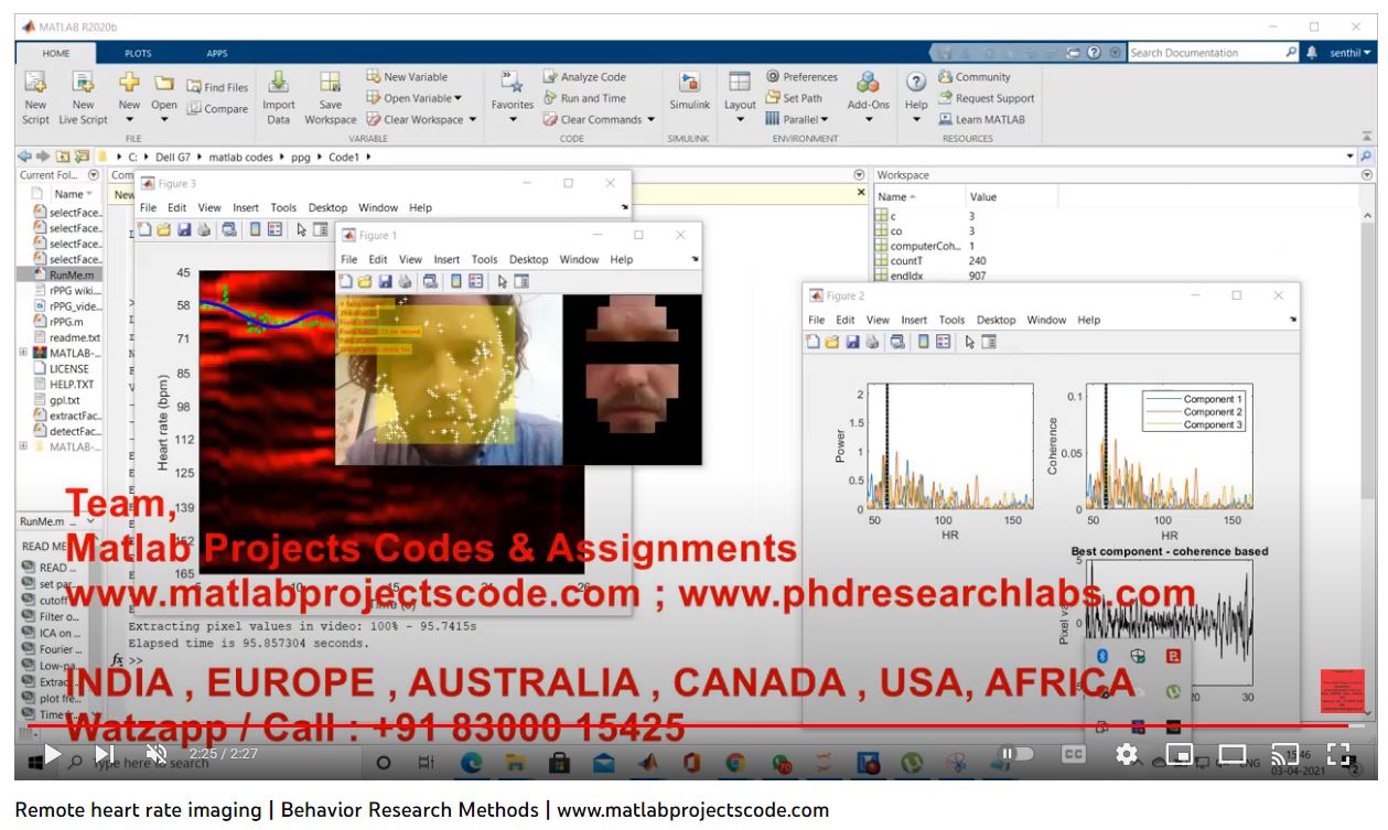 Remote Heart Rate Imaging _ Behavior Research Methods project thumbnail image